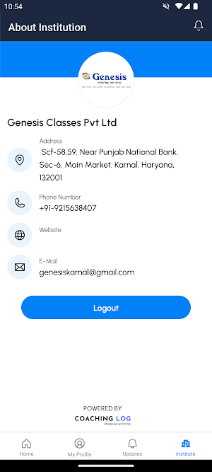 Genesis Classes Screenshot 2