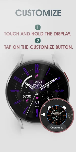 Dream 103 - Analog Watch Face Screenshot 3
