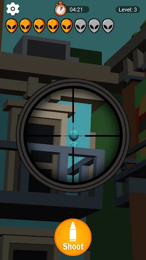 Sniper Battle -Shoot the alien Screenshot 3