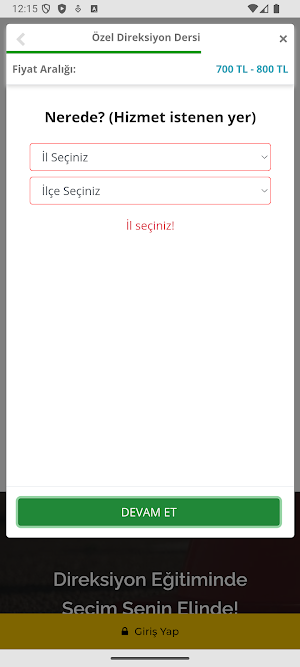 Bi Direksiyon Hocası Screenshot 3