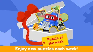 Car City Puzzle Games - Brain Teaser for Kids 2+ Screenshot 2