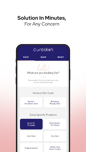 CureSkin™: Treatment kits for skin and hairfall Screenshot 2