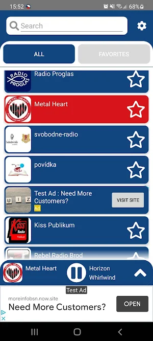 Czech Republic Radio – Czech AM & FM Radio Tuner Screenshot 1
