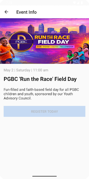 Piney Grove Baptist Church WS Screenshot 2