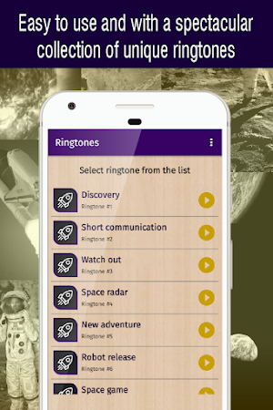 space ringtones for phone Screenshot 1
