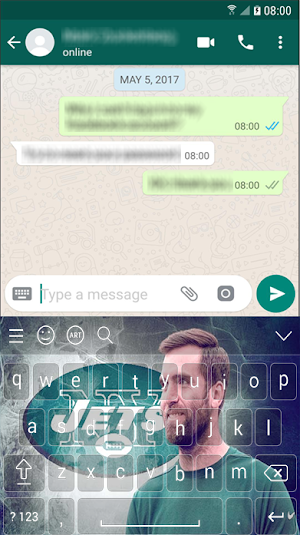 Joe Flacco Jets Keyboard NFL Theme 2020 4r Lovers Screenshot 2