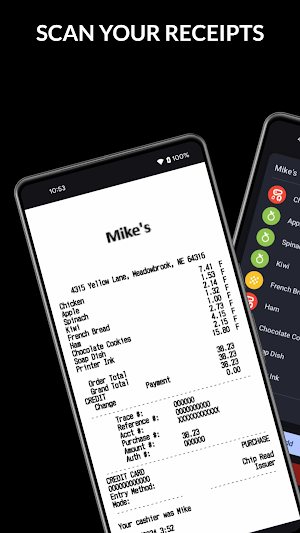 Spending Tracker with Receipts Screenshot 0