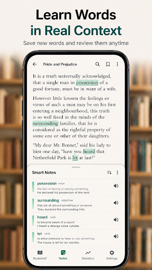 WordVia: Bilingual Book Reader Screenshot 2
