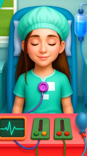 Heart Nose Eye Ear Doctor Game Screenshot 0
