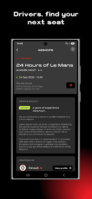 RaceLink Screenshot 2