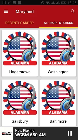 Maryland Radio Stations - USA Screenshot 3