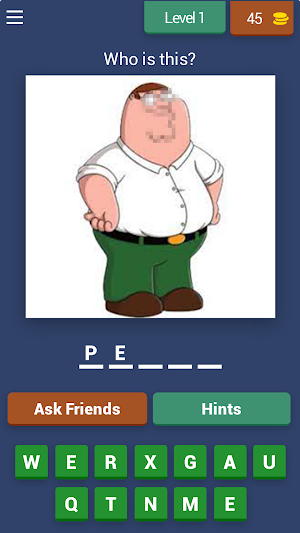 Family Guy Ultimate Quiz! Screenshot 0