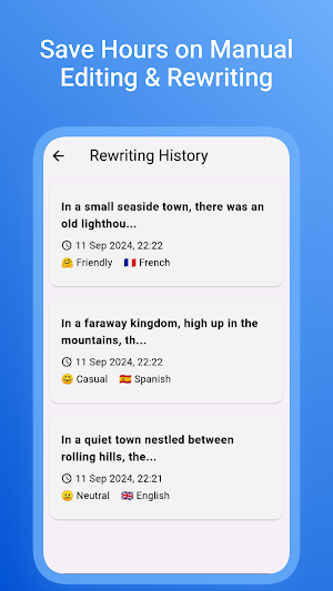 Humanize AI Text: AI Rewriter Screenshot 2