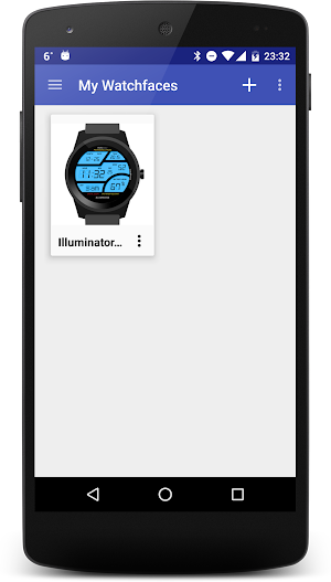Watchface Builder For Wear OS (Android Wear) Screenshot 1