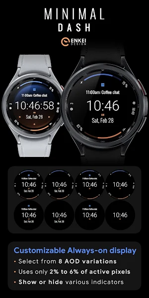 Minimal Dash - digital fitness Screenshot 3