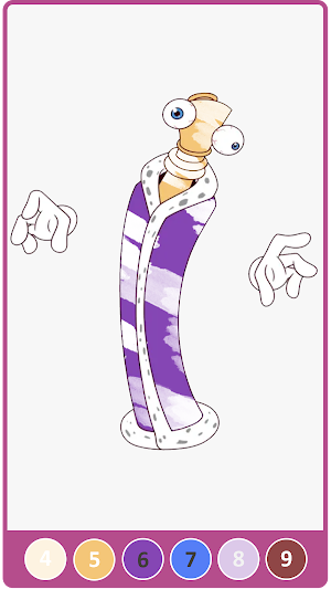 Pomni Circus coloring Screenshot 3
