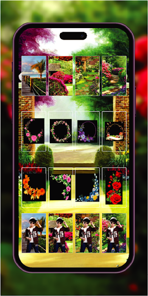 Nature Background Photo Editor Screenshot 1