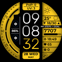 Digital Watch Face OMG 377
