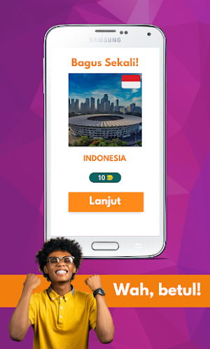 Tebak Negara dan Ibu Kota Screenshot 2