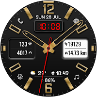 Analog DARNAKO WS15 Watch face