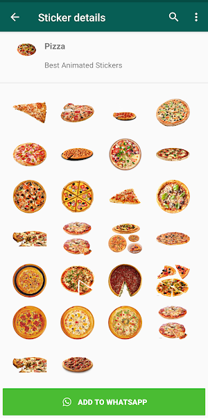 WAStickerApps - Food Stickers for WhatsApp Screenshot 2