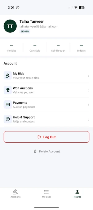 Wise Auction Screenshot 3