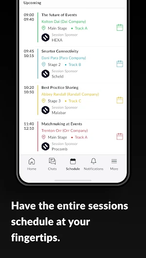 RETCON Conference App Screenshot 1