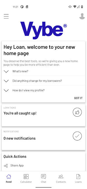 Vybe Mortgage Screenshot 0