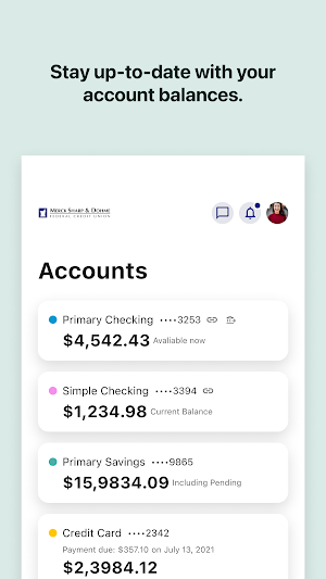 Merck Sharp & Dohme FCU Mobile Screenshot 2