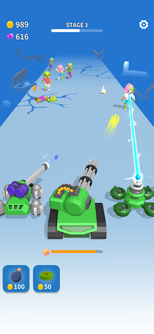 Tank vs Zombies Screenshot 2