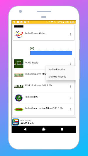 Radio Comoros + Radio FM AM Screenshot 3
