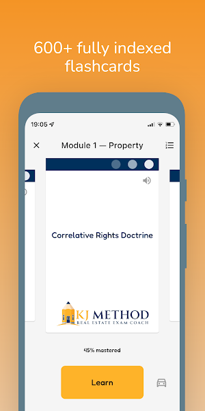KJMETHOD Real estate exam prep Screenshot 2