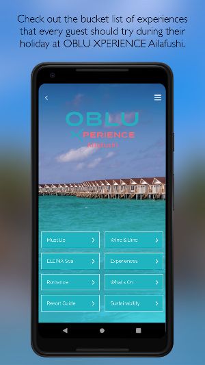 OBLU XPERIENCE Ailafushi Screenshot 1