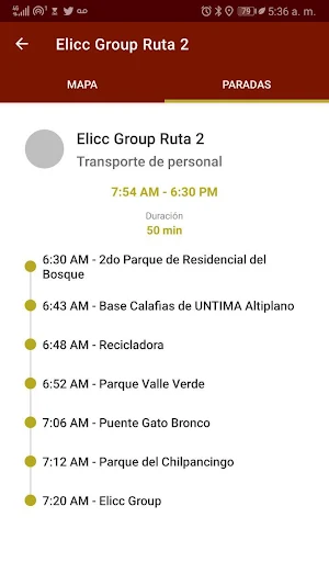TEBSA pasajero Screenshot 0
