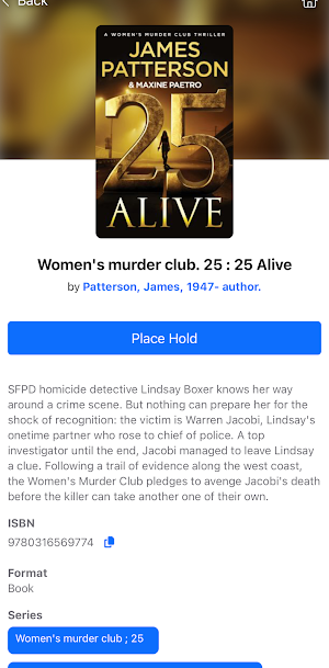Maricopa County Library Dist. Screenshot 3