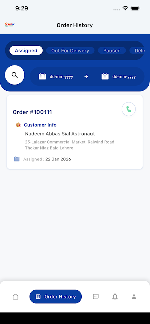 KPK Delivery Screenshot 2
