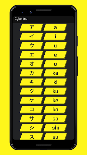 Cybertsu - Learn Japanese Screenshot 3
