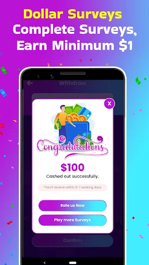 Dollar Surveys - Paid Surveys Screenshot 1
