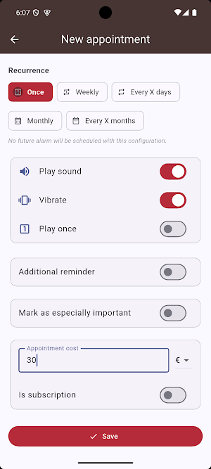 CaSch! Calender & Scheduler Screenshot 1