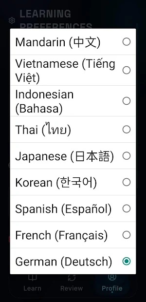VocabSprint: CEFR Pro Screenshot 1