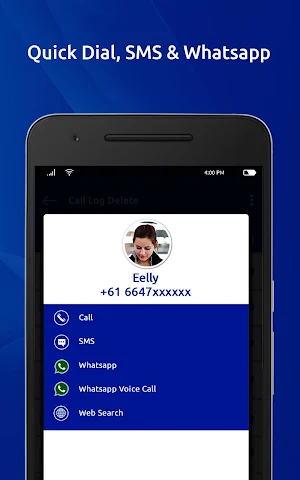 Call Log Delete Screenshot 1