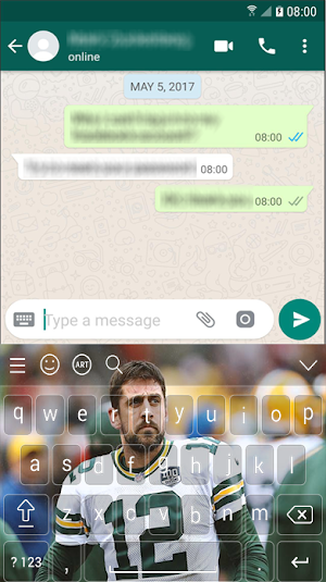 Aaron Rodgers Packers Keyboard NFL 2020 4r Lovers Screenshot 2