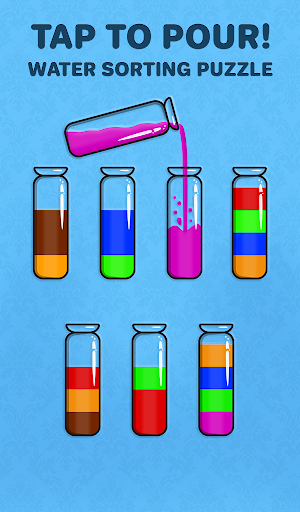 Color Water Sort Puzzle - Liquid Sort Pouring Game Screenshot 0