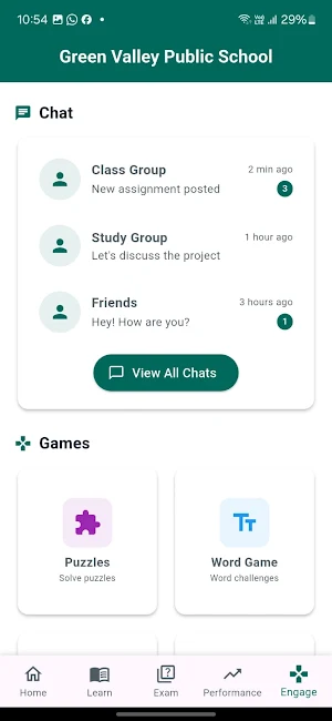 LMS Student Screenshot 1