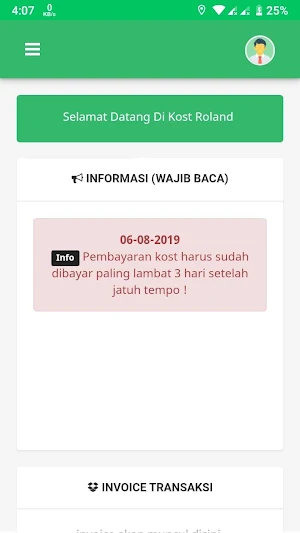 Kost Roland - Bayar Kost Yuk Screenshot 2