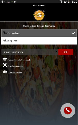 Delice Pizza Screenshot 0