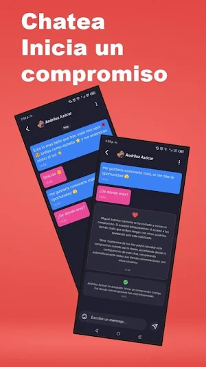 Romance: app de chat y citas Screenshot 1