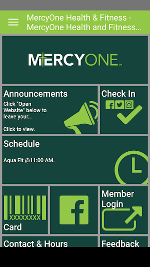 MercyOne Health & Fitness Screenshot 1