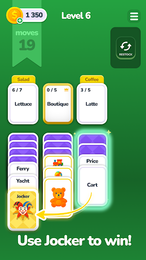 Word Solitaire: Categories Screenshot 2