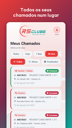 RS Clube Proteção Veicular Screenshot 3